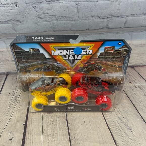 Monster Jam Northern Nightmare and Knightmare Monster Truck Set - Picture 2 of 3